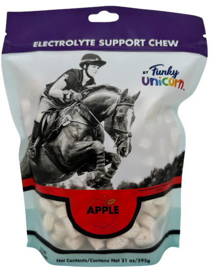 Funky Unicorn Electrolyte Support ChewsTrainers Pack/Refill 21 oz