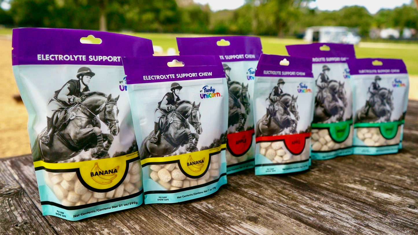 7 oz Funky Unicorn Electrolyte Support Chews