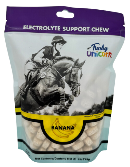 Funky Unicorn Electrolyte Support ChewsTrainers Pack/Refill 21 oz