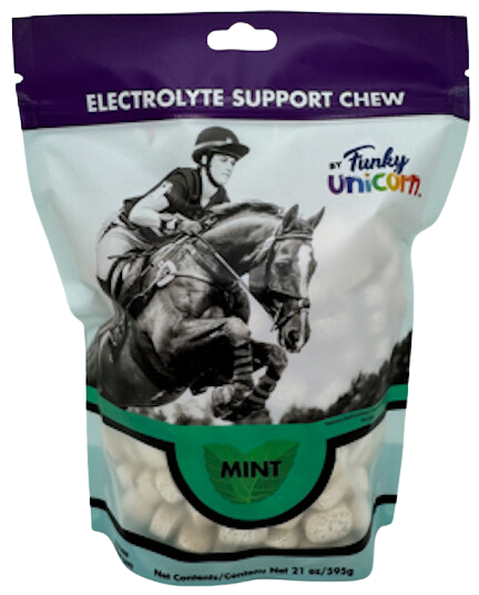 Funky Unicorn Electrolyte Support Chews Refill 21 oz