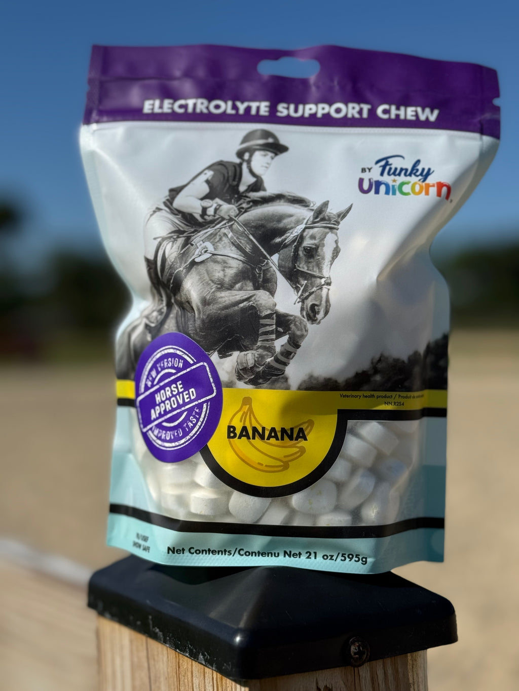 Funky Unicorn Electrolyte Support Chews Refill 21 oz