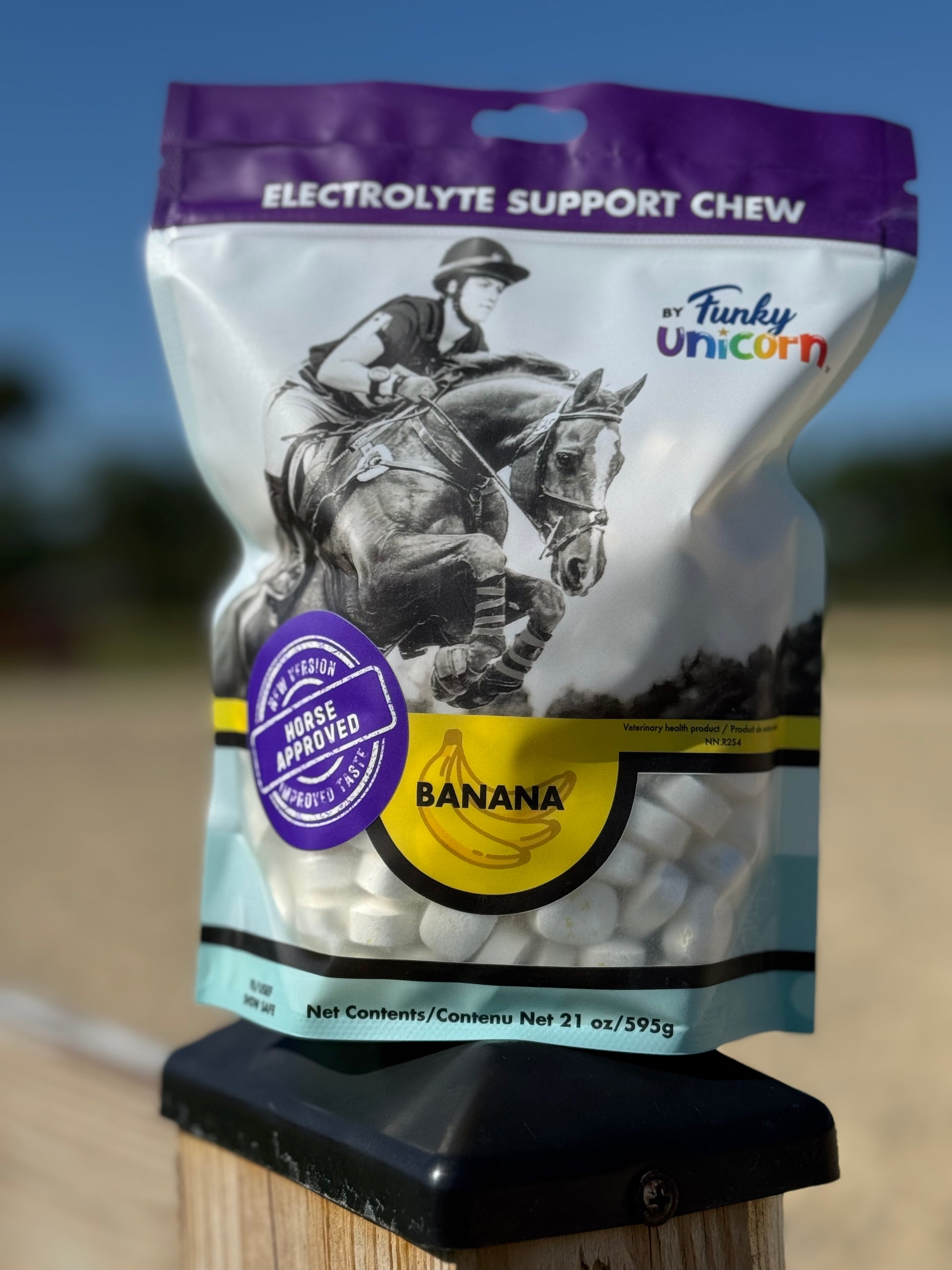 Funky Unicorn Electrolyte Support Chews Refill 21 oz