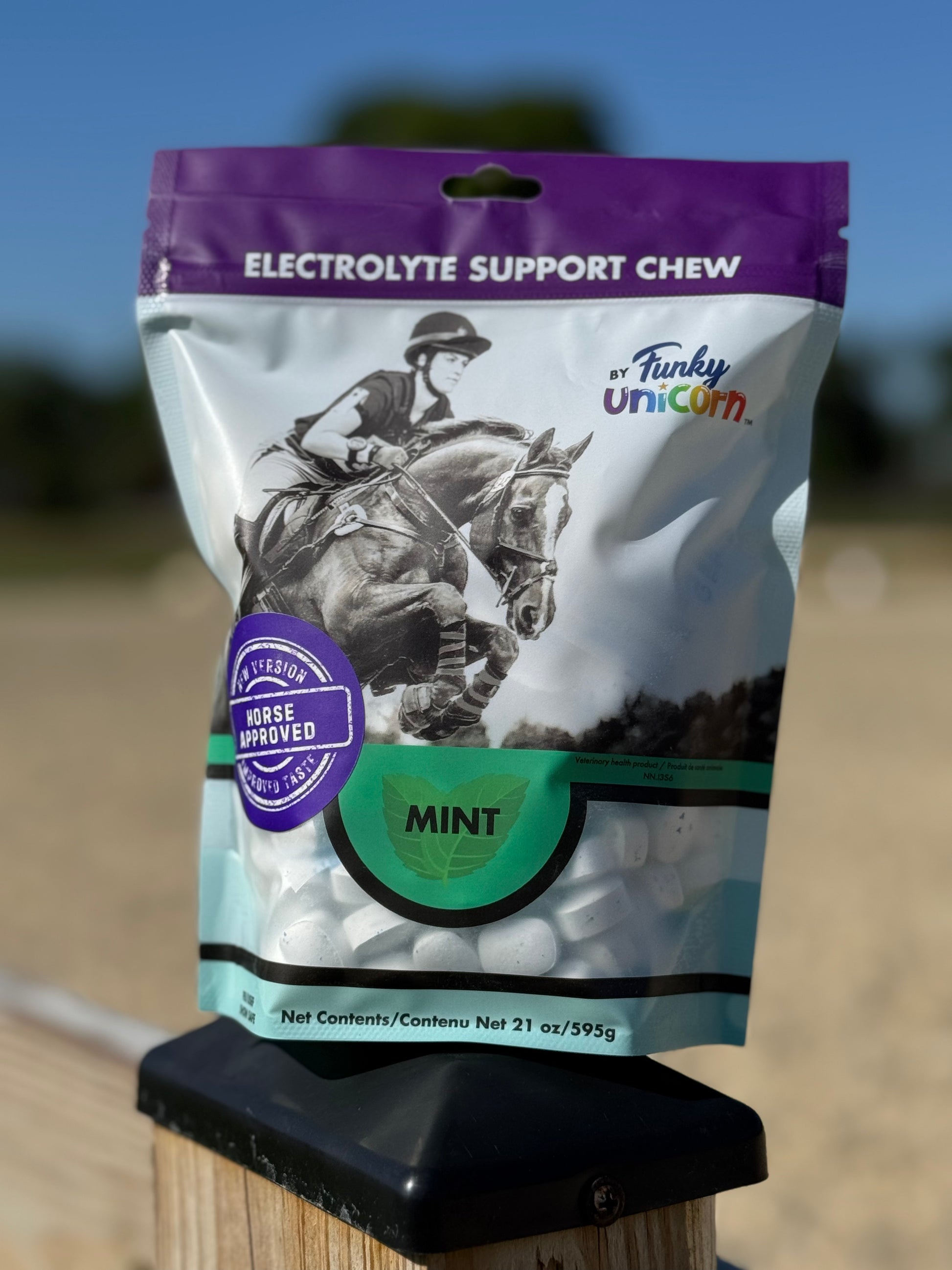Funky Unicorn Electrolyte Support Chews Refill 21 oz