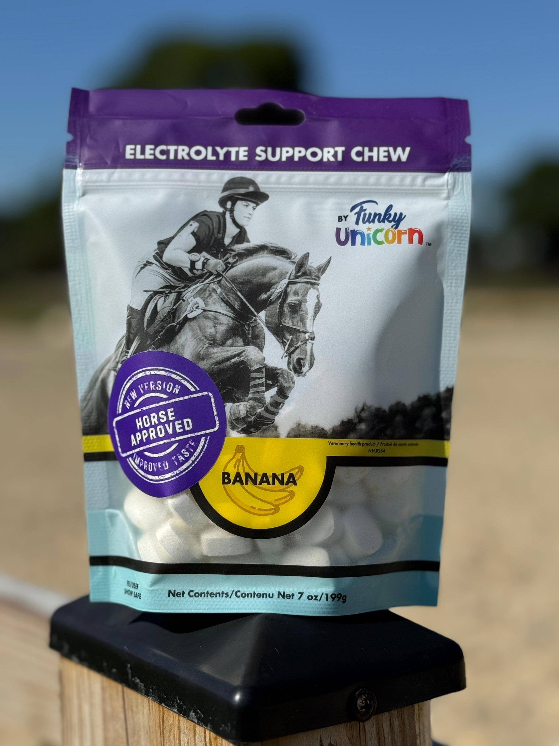 7 oz Funky Unicorn Electrolyte Support Chews
