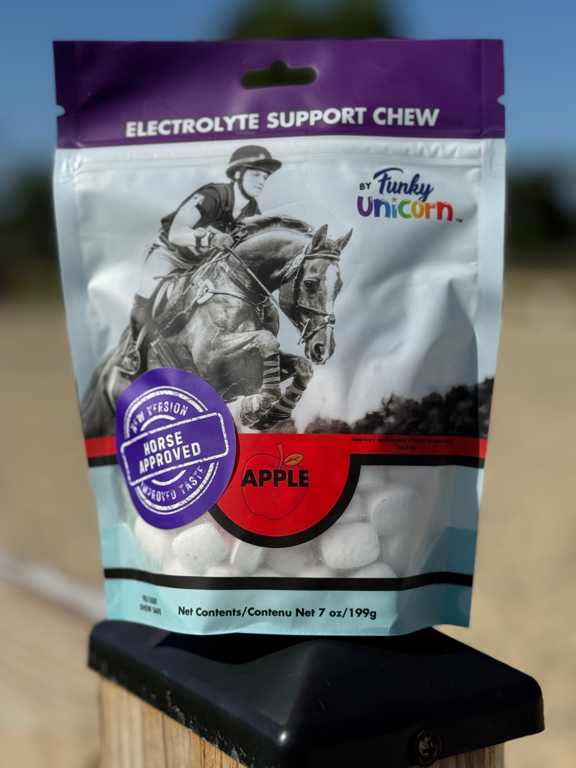 7 oz Funky Unicorn Electrolyte Support Chews