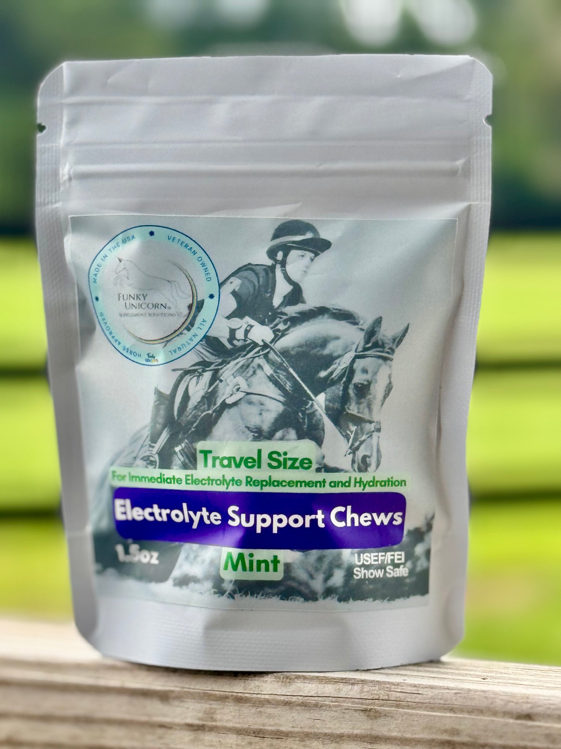 (W) Funky Unicorn Electrolyte Support Chews Travel Pack