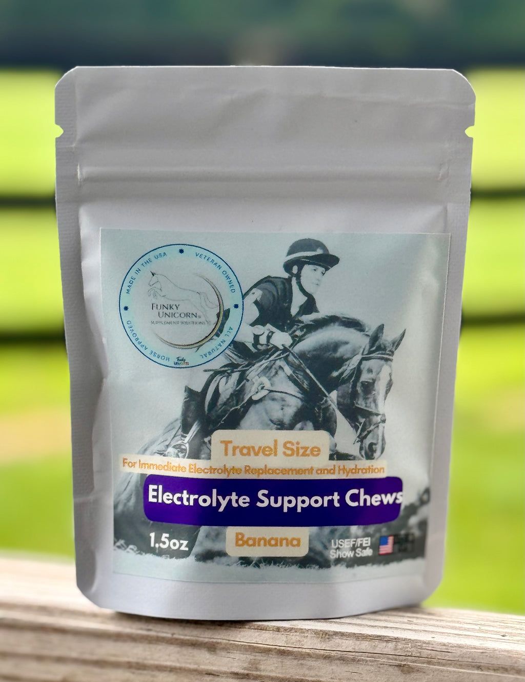 (W) Funky Unicorn Electrolyte Support Chews Travel Pack