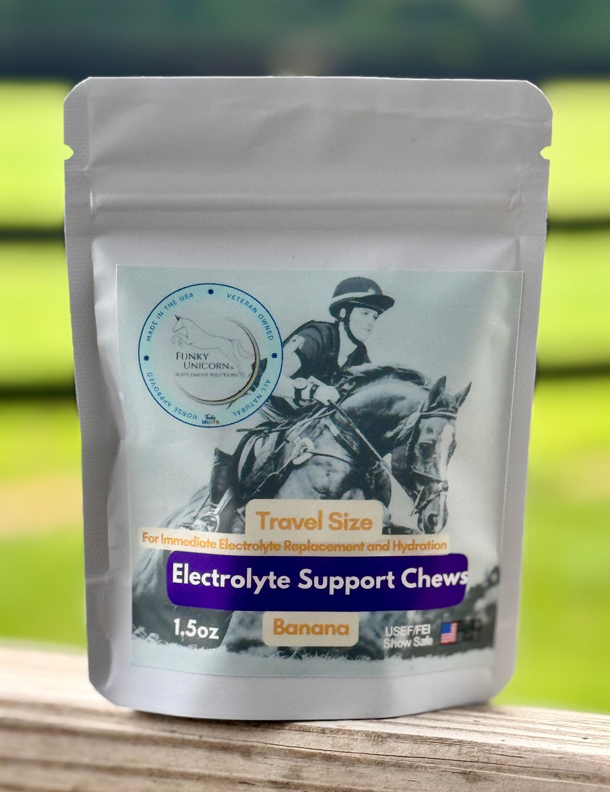 (W) Funky Unicorn Electrolyte Support Chews Travel Pack
